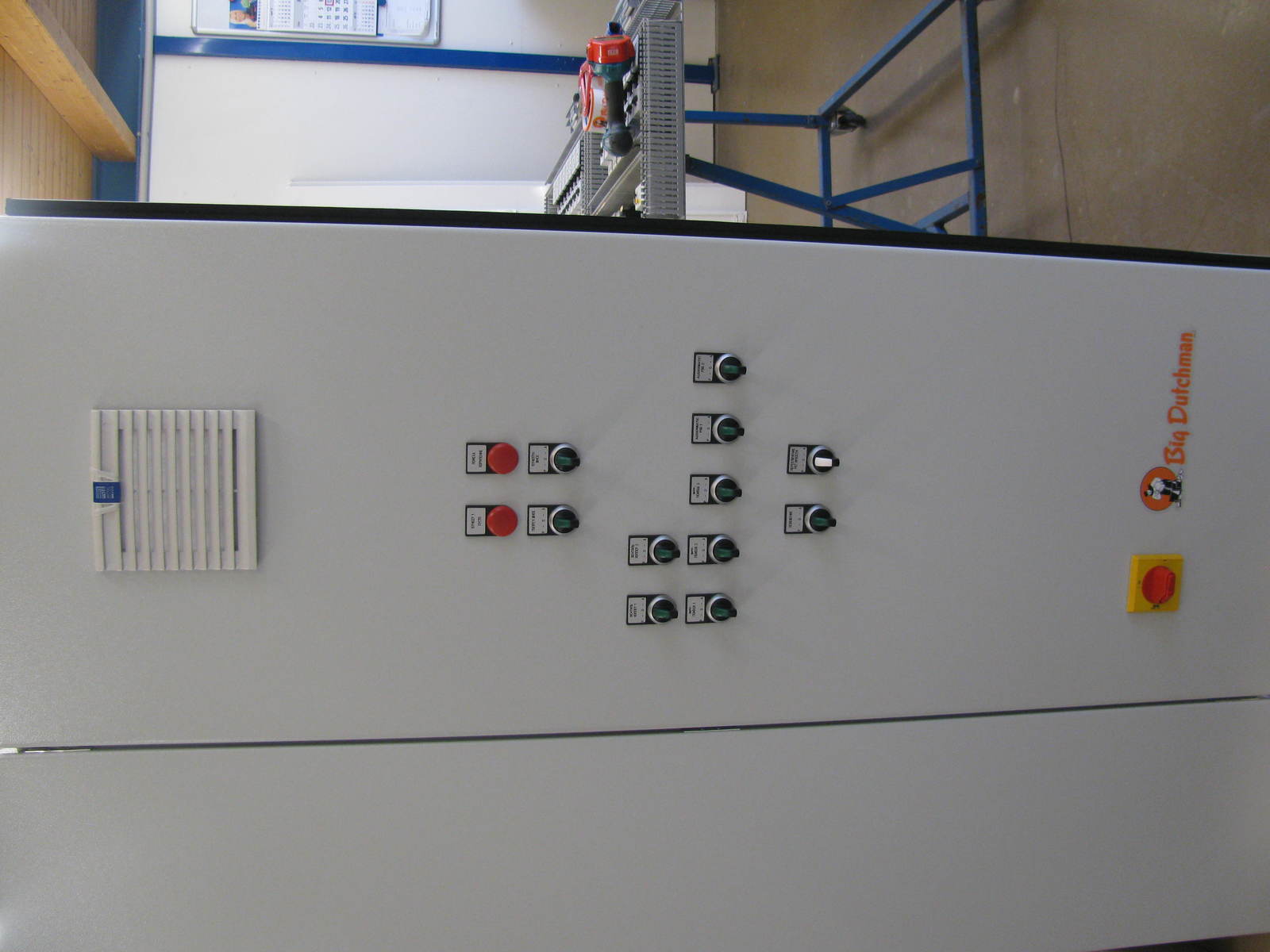 Control cabinet breeder feeding climate light